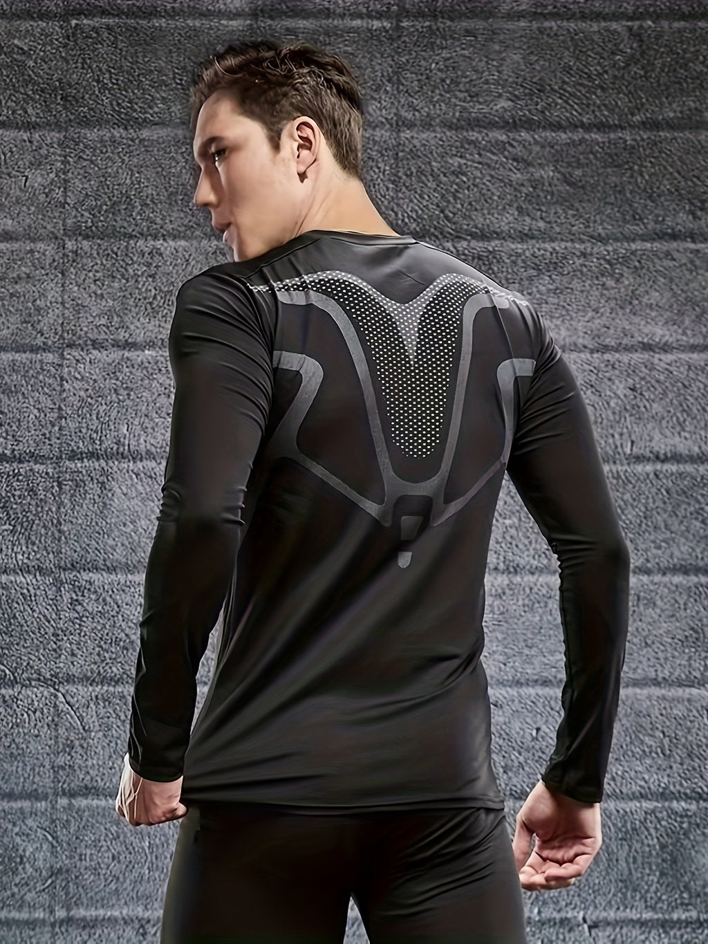 T-shirt de compression à manches longues