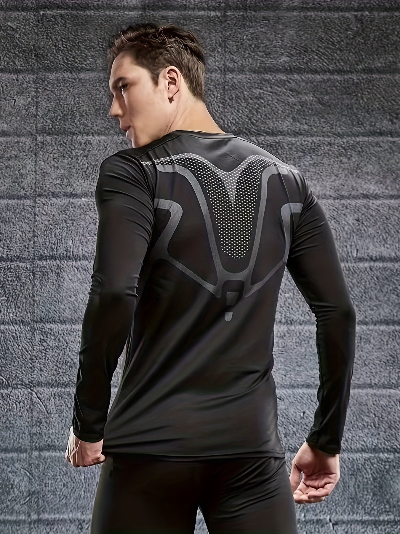 T-shirt de compression à manches longues