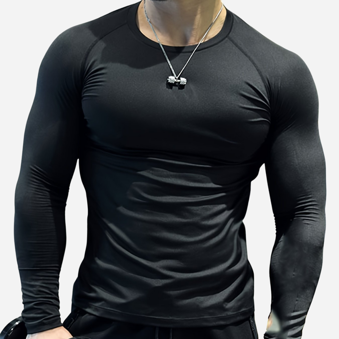 T-shirt de compression à manches longues