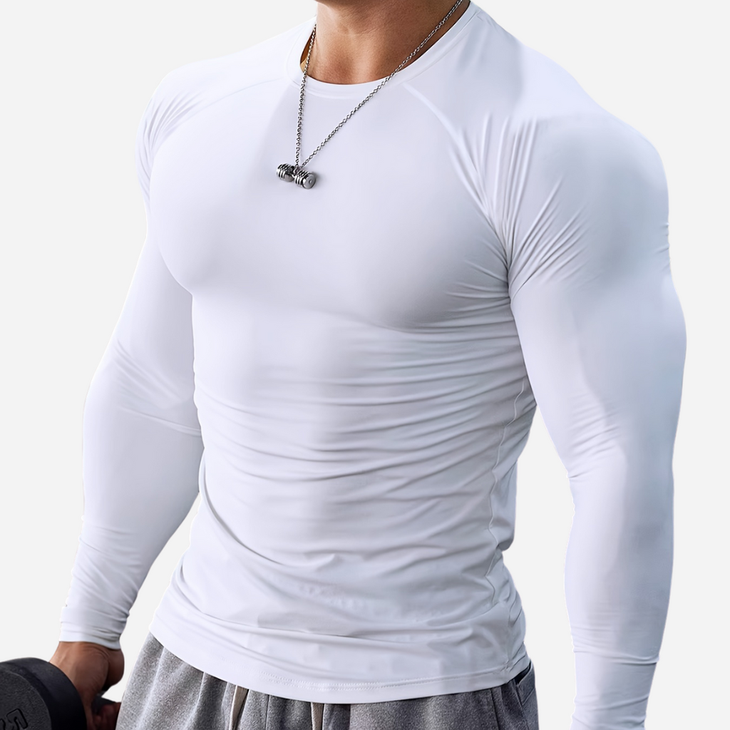 T-shirt de compression à manches longues