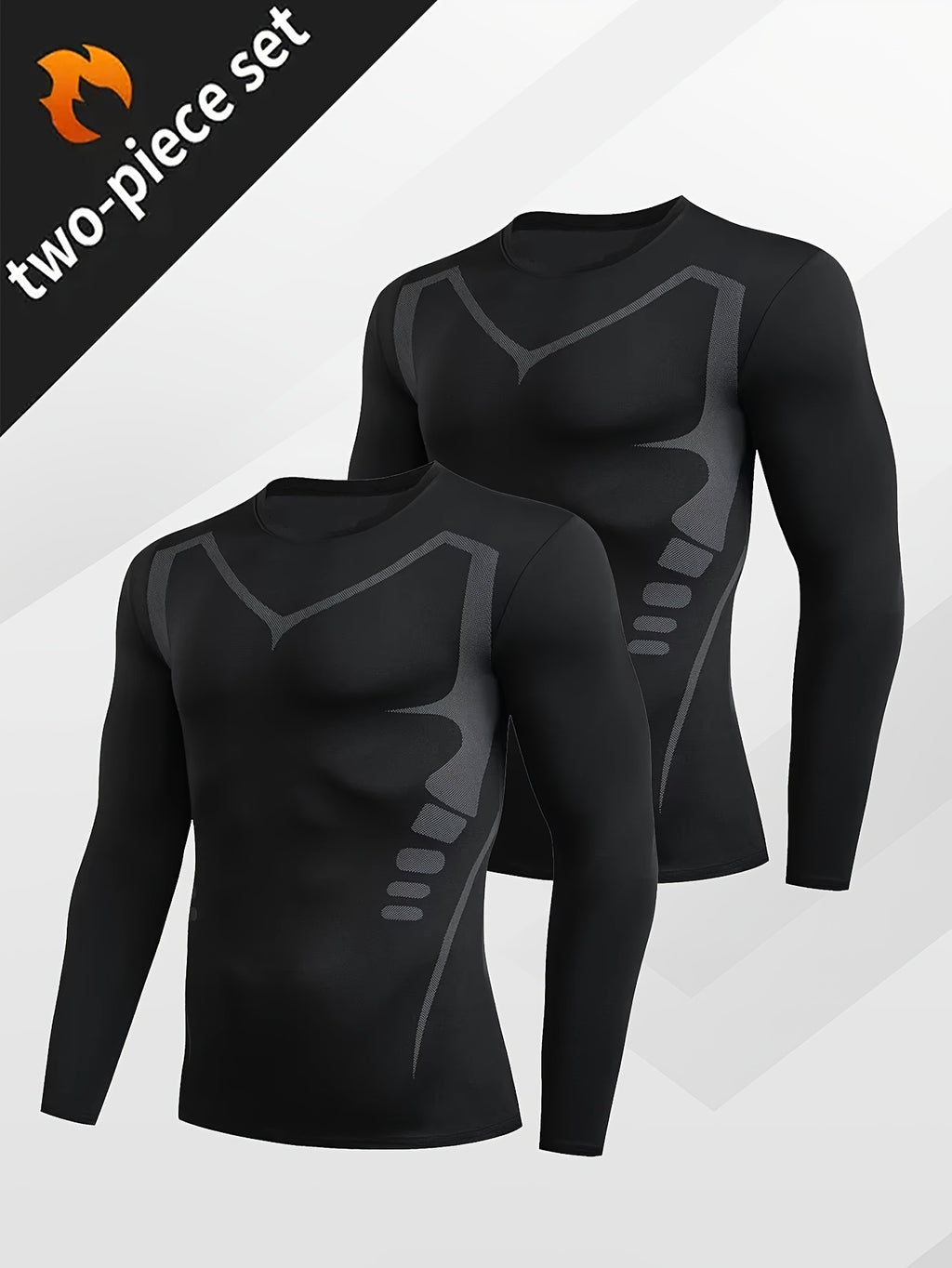 T-shirt de compression à manches longues