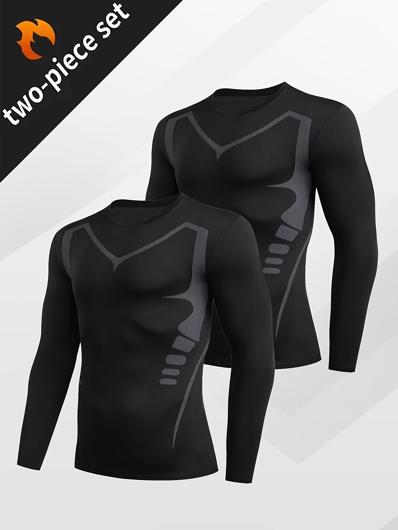 T-shirt de compression à manches longues