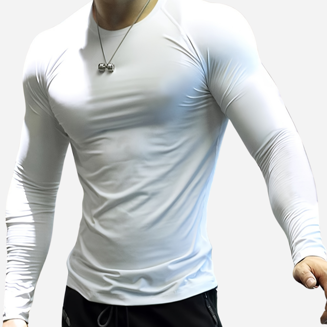 T-shirt de compression à manches longues