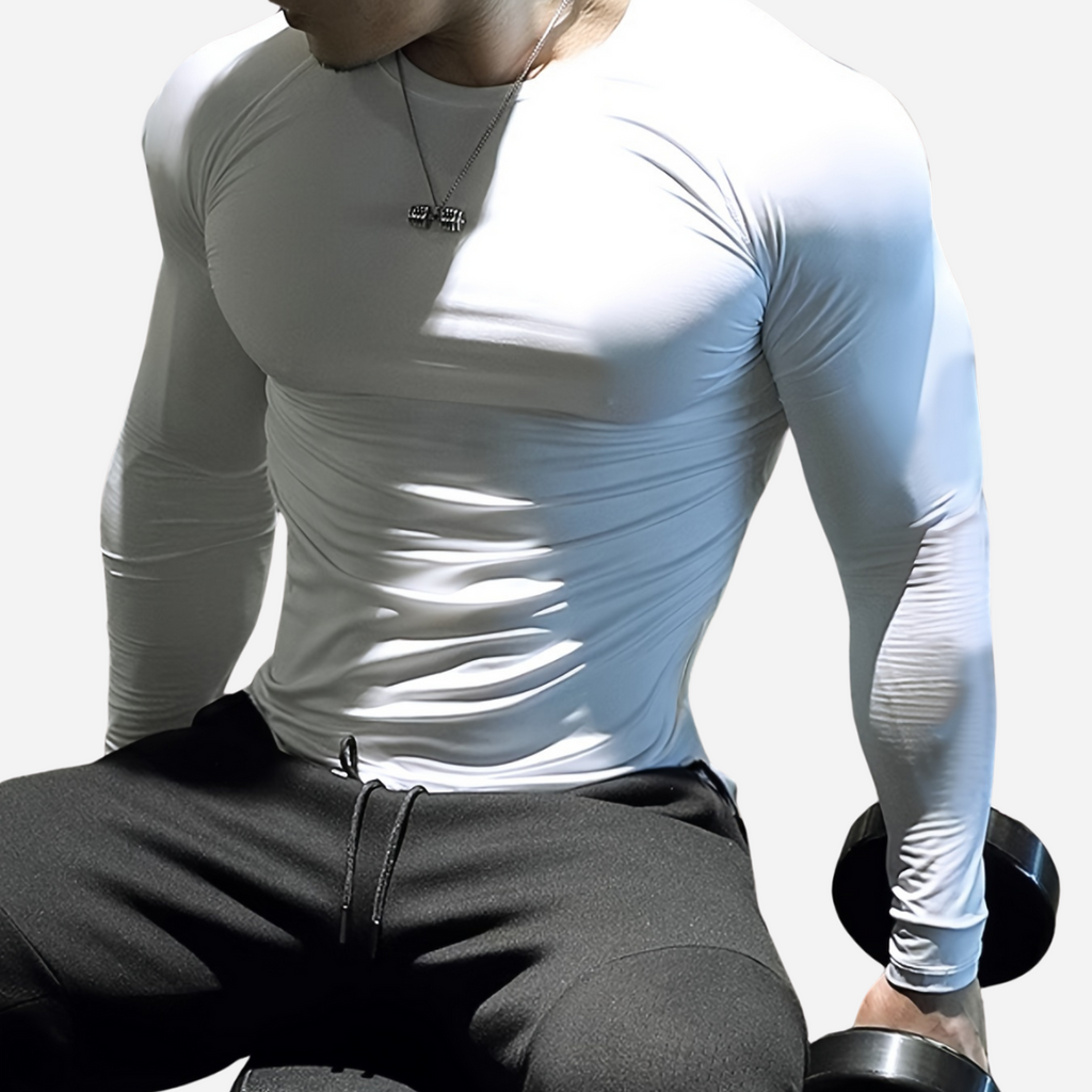 T-shirt de compression à manches longues