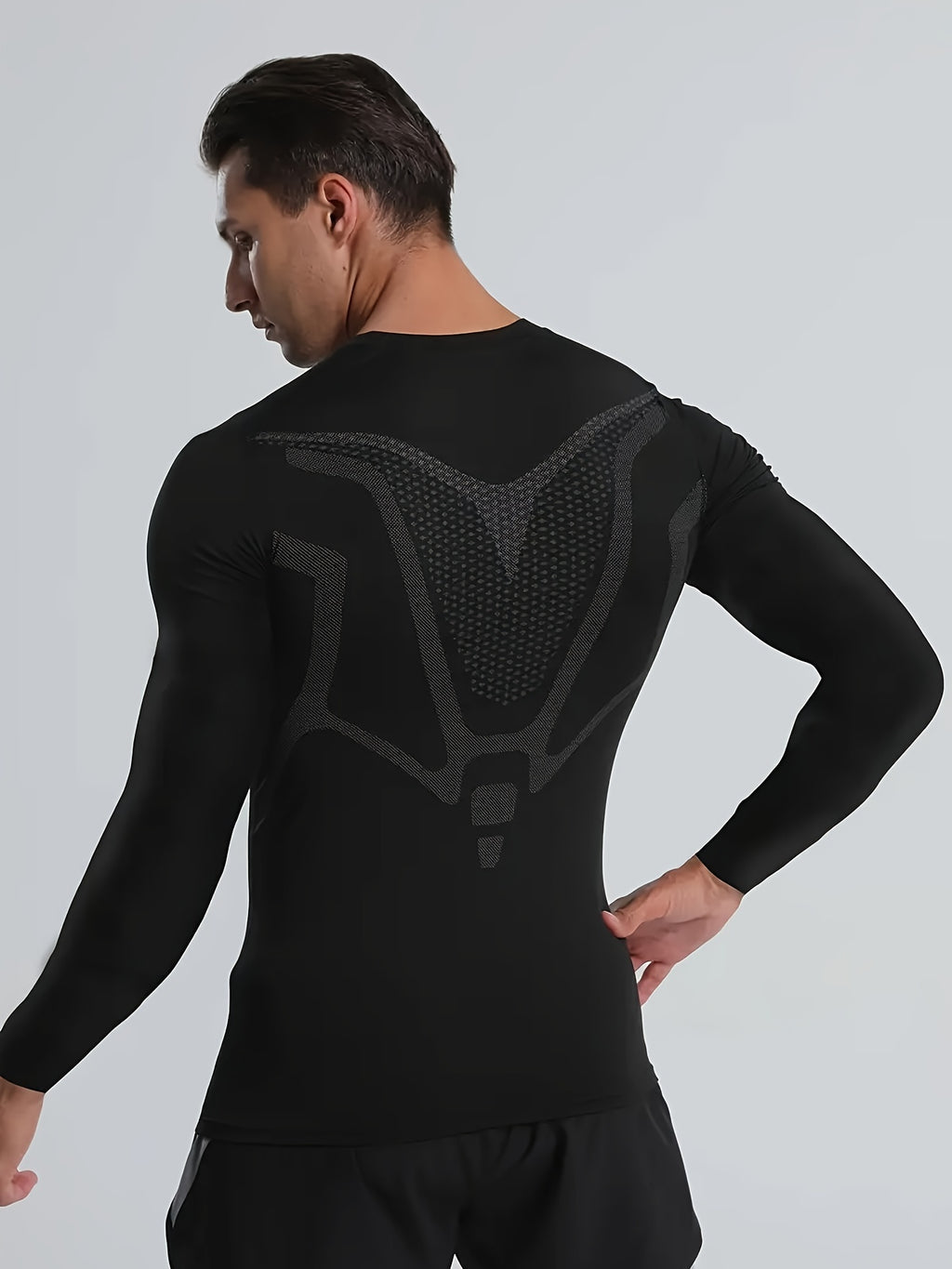T-shirt de compression à manches longues