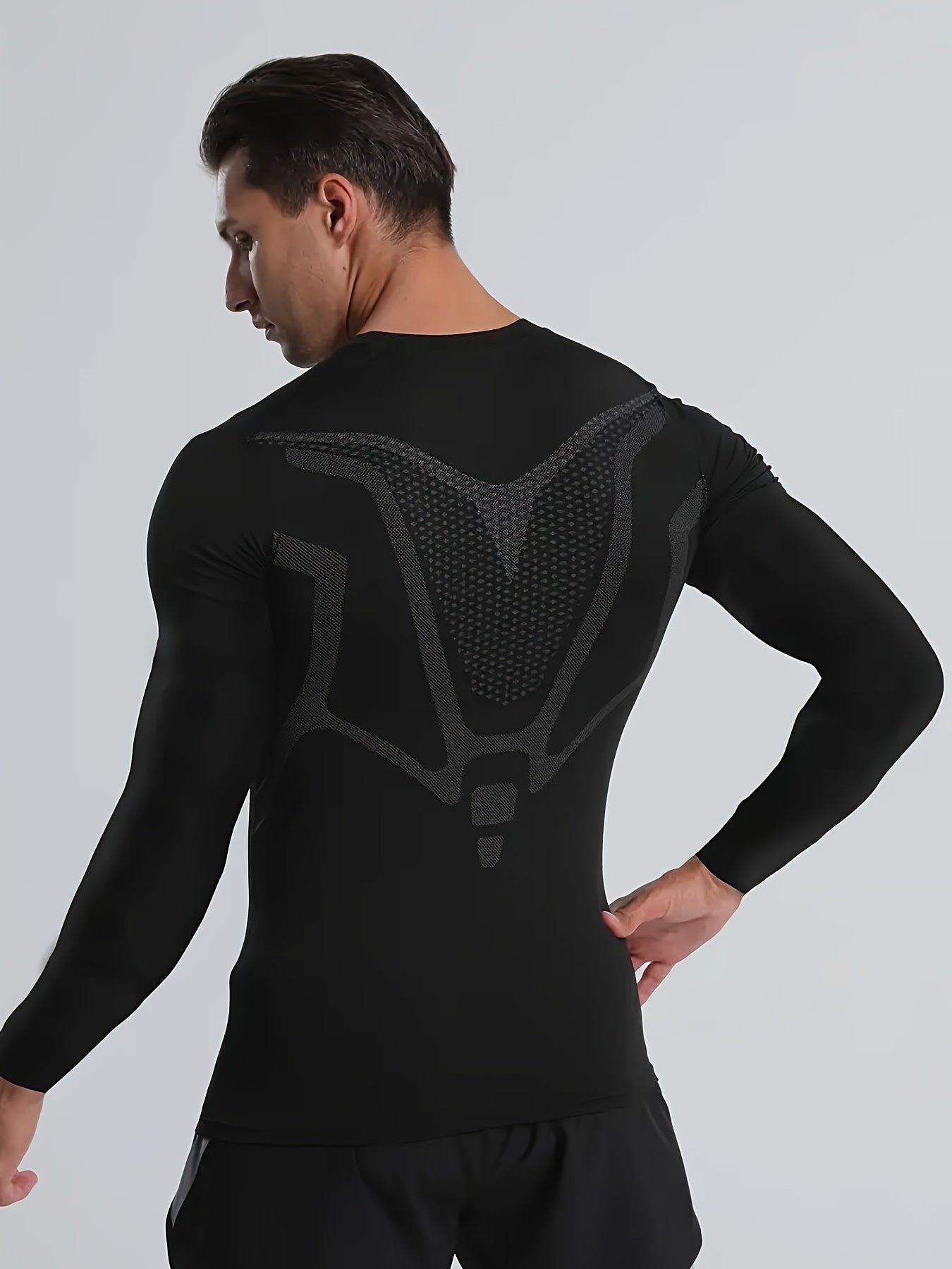 T-shirt de compression à manches longues