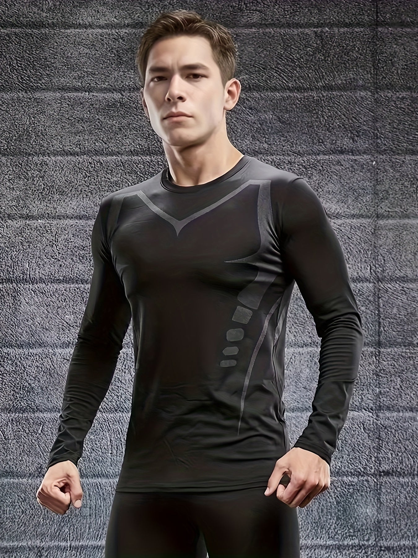 T-shirt de compression à manches longues