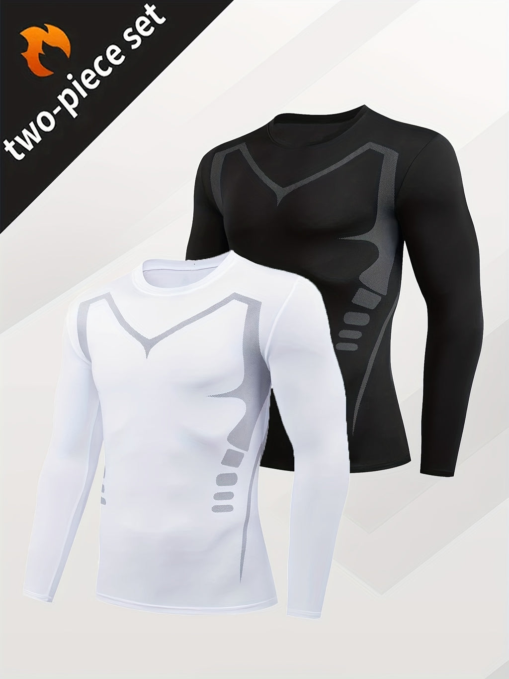 T-shirt de compression à manches longues