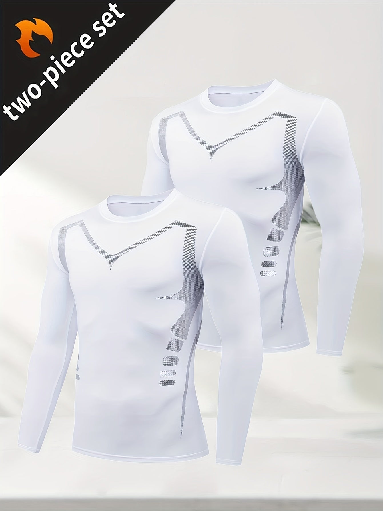 T-shirt de compression à manches longues